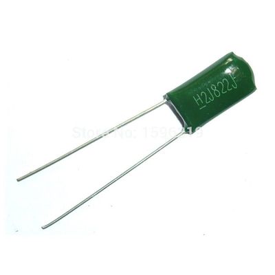 10pcs Mylar Film Capacitor 630V 2J822J 8200pF 8.2nF 2J822 5% Polyester Film Capacitor