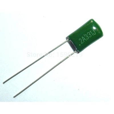 10pcs Mylar Film Capacitor 100V 2A331J 330pF 0.33nF 2A331 5% Polyester Film Capacitor