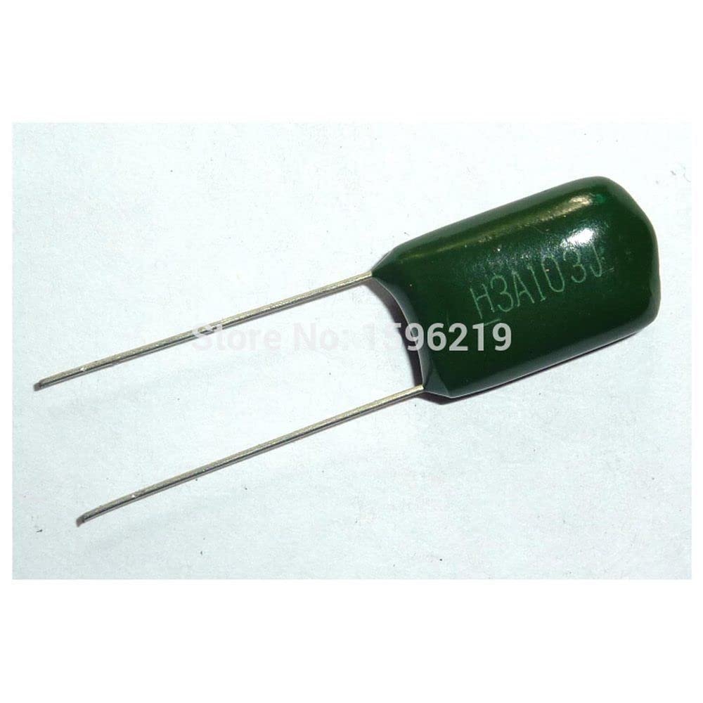10pcs Mylar Film Capacitor 1000V 3A103J 0.01uF 10nF 3A103 5% Polyester Film Capacitor