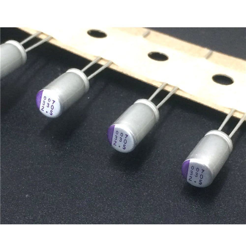 20pcs 330uF 2.5V SANYO OS-CON SEPC 5x9mm Super Low ESR 2.5V330uF for Motherboard/VGA Solid Capacitor