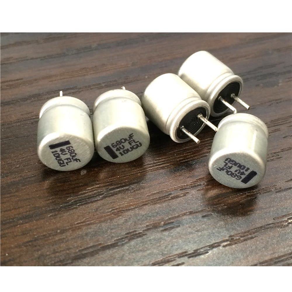 100pcs 680uF 4V FL Series 8x9mm Low ESR Original 4V680uF VGA/Motherboard Capacitor