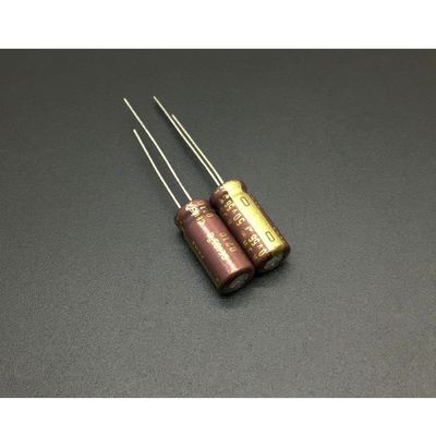 100pcs 56uF 50V RJH Series 6.3x15mm Extra Low Impedance 50V56uF Audio Grade Capacitor