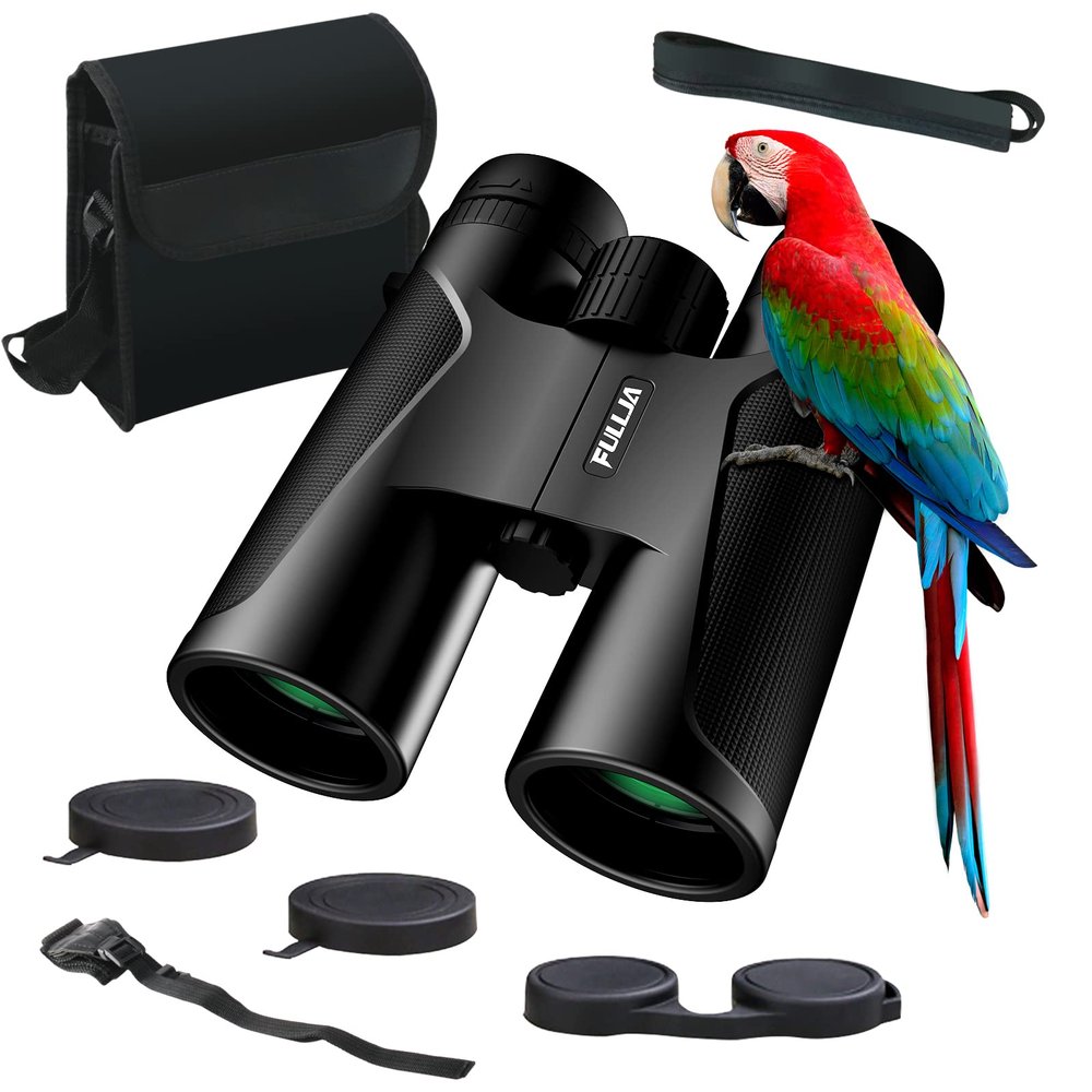 12x42 HD Binoculars-for-Adults High Powered - with Phone Adapter and Tripod - Super Bright BAK4 Prism Waterproof Binoculars, Easy Focus Long Range for Golf, Travel, Outdoor Sports