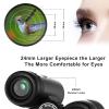 12x42 HD Binoculars-for-Adults High Powered - with Phone Adapter and Tripod - Super Bright BAK4 Prism Waterproof Binoculars, Easy Focus Long Range for Golf, Travel, Outdoor Sports view 4