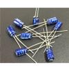 100pcs 0.1uF 50V Blue 4x5mm 50V0.1uF Low Profile Audio Capacitor view 1
