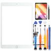 for iPad 10.2" 2021 Screen Replacement for iPad 9 9th Generation A2602 A2603 A2604 A2605 Touch Screen Digitizer Sensor Glass Panel Repair Parts Kit with Home Button +Tools +Protector Film (White) view 1