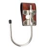 Tourbn TOURBON Vintage Leather Tool Holder Drill Hook ( Pack of 2 Pieces ) - Brown (Brown), Medium view 2