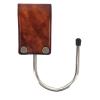 Tourbn TOURBON Vintage Leather Tool Holder Drill Hook ( Pack of 2 Pieces ) - Brown (Brown), Medium view 3
