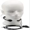 GoodQbuy Flexible Throat Mic Microphone Covert Acoustic Tube Tactical Walkie Talkies Earpiece Headset with Finger PTT is Compatible with Midland LXT118 GXT1000VP4 LXT500VP3 LXT600VP3 LXT380 2-pin view 2