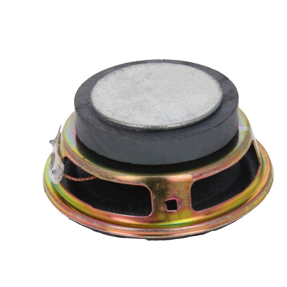 Bettomshin 4Pcs DIY Magnetic Speaker 1W 4 Ohm 50mm Diameter Round Shape Replacement Loudspeaker