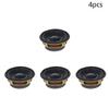 Bettomshin 4Pcs DIY Magnetic Speaker 1W 4 Ohm 50mm Diameter Round Shape Replacement Loudspeaker view 3