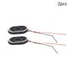 Bettomshin 2Pcs DIY Magnetic Speaker 1.5W 8 Ohm 30 x 20 x 4.5mm Oval Shape Replacement Loudspeaker view 3