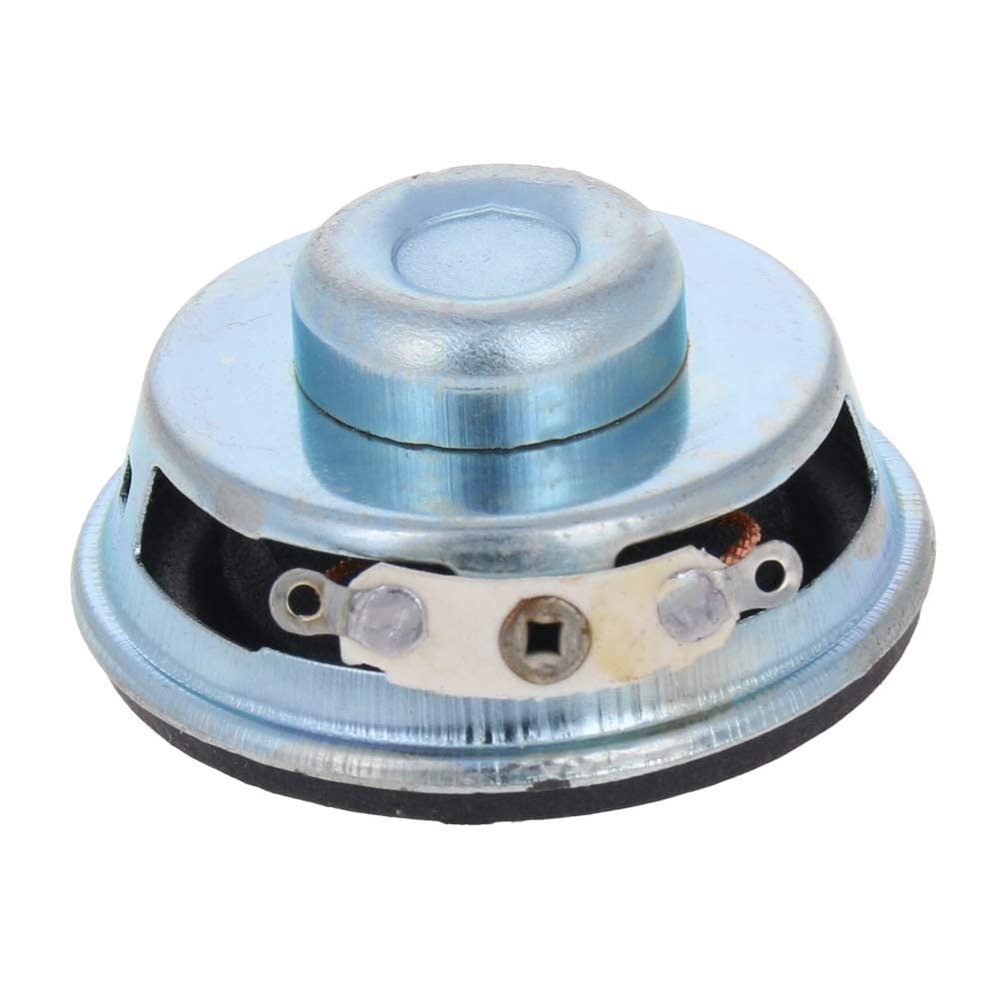 Bettomshin 4Pcs 3W 4 Ohm DIY Magnetic Speaker 40mm Diameter Round Shape Replacement Loudspeaker