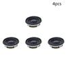 Bettomshin 4Pcs 3W 4 Ohm DIY Magnetic Speaker 40mm Diameter Round Shape Replacement Loudspeaker view 2