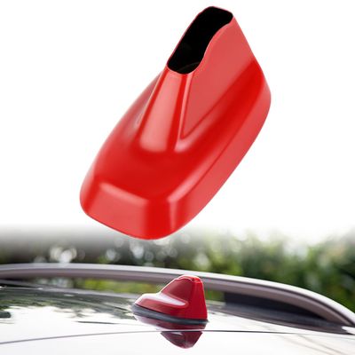 Antenna Cover Trim Cap Union Jack UK Flag ABS Sticker for Mini Cooper ONE S JCW F54 Clubman / F60 Countryman (Red,F54 F60 Only)