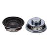Bettomshin 4Pcs DIY Magnetic Speaker 3W 4 Ohm 40mm Diameter Round Shape Replacement Loudspeaker view 1