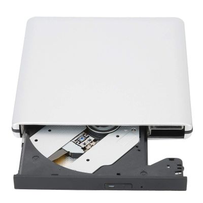 Sanpyl External CD Drive, Super Slim USB Interface Portable External DVD RW CD VCD Optical Disc Rewriter Computer Writer, for, for, for Linux, for OS X 10
