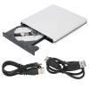 Sanpyl External CD Drive, Super Slim USB Interface Portable External DVD RW CD VCD Optical Disc Rewriter Computer Writer, for, for, for Linux, for OS X 10 view 2