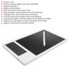 LCD Writing Tablet with, Desktop Electronic Calendar LCD Handwriting Board,Type C Rechargeable 120mAh Digital Display Notepad,with Alarm Function, for Schools, Offices, Living view 3