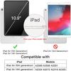 DuraSafe Cases for iPad Air 6th Air 11 2024 Air 5th 2022 Air 4th 2020 Gen [iPad Air 6/5 / 4/11 ] A2316 MM6R3LL/A MM6T3LL/A TPU Corner PC Transparent Case Pencil Holder - Puppy Friend Print view 3