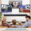 Pyle Wave Base Sound bar with Bluetooth for TV Tabletop Digital Audio Speaker System/Home Theater, Gaming, Projectors, with Remote Control, Inputs AUX, Optical in, USB - PSBV110B view 4