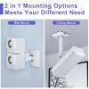 2 Pack Speaker Wall Mount Brackets for Bose UB-20, UB-20 Series II, Wall Mount Ceiling Bracket for Lifestyle 600 ST535 ST525 ST520 535III 525III CM520 SoundTouch JC-II AM6-V AM10-V AM10IV-White view 2