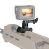 Hi-Precision Aluminum Universal Action Camera 1+1 Picatinny Rail Mount Holder for Airsoft Hunting Water Ball Paintball Toy Gun Pistol Video Recording view 1