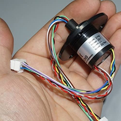 Replacement Part For 10 Channels Wires Capsule Slip Ring 2A Slipring Mini Rotary Conductiv Joint - (Color: Light Grey)