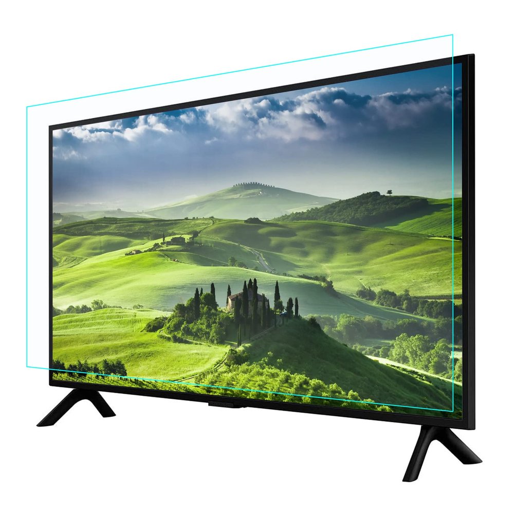 AIZYR Anti Glare Matte PET TV Screen Protector - Anti Blue Light/Anti Scratch Film Make The Light Soft for Sharp, Sony, Samsung, LG, Ect,48 in 1056 X 596mm