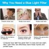 AIZYR Anti Scratch TV Screen Protector, Anti-Glare/Anti Blue Light Filter Film Reduce Digital Eye Strain Help Sleep Better,75in 1645 X 930mm view 2