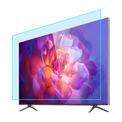 AIZYR 32-75 Inch Anti-Glare Matte TV Screen Protector Film Filter Blocking Blue Light from 400 to 450Nm for LCD, LED, 4K OLED & QLED HDTV,75in 1645 X 930mm