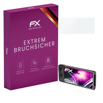 atFoliX Plastic Glass Protective Film compatible with GPD XP, 9H Hybrid-Glass FX Screen Protector
