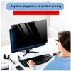 JCSKY Acrylic Computer Privacy Film for Widescreen Monitor Frame, Eye Protection for Diagonal 17-32 Inch Widescreen Desktop PC Monitor, Hanging Installation,21in(537330mm) view 4
