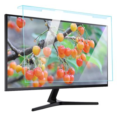 JCSKY Computer Anti-Blue Light Protection Board, Hanging Type Computer Screen Protector, for 17-32 Inch Diagonal LED PC Monitor Anti-UV Eye Protection Filter Film,23.6in(543316mm)