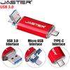 Metal USB 3.0 Flash Disk Micro USB Interface (4GB, Black) view 2