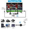 Wireless HDMI Transmitter and Receiver,Wireless HDMI 4k Extender Kit, HDMI Adapter Support 4K@30Hz, Support 2.4/5GHz Player Streaming Video/Audio from Laptop/PC/Phone to HDTV/Projector/Monitor(Silver) view 3