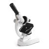 64X-2400X Monocular Optical Microscope Elementary School Children Science Experimental Biology Teaching Microscope (Color : White) view 2