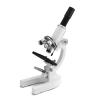 64X-2400X Monocular Optical Microscope Elementary School Children Science Experimental Biology Teaching Microscope (Color : White) view 3