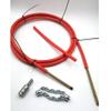LEADFEN 8mm flexible shaft cable 5m full set cleaning chain tools DN32-40 pipe clog remover view 3