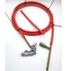 LEADFEN 8mm flexible shaft cable 5m full set cleaning chain tools DN32-40 pipe clog remover view 4