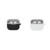 2 Pack DAYJOY Soft Silicone Protective Case Cover Compatible with Amazfit PowerBuds Pro Earphone, Protective Skin Sleeve with Carabiner for Amazfit PowerBuds Pro (Black+White) view 1
