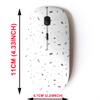 2.4G Wireless Mouse with Cute Pattern Design for All Laptops and Desktops with Nano Receiver - Dark Multicolor Rainbow view 2