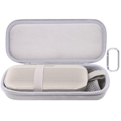 Aenllosi Hard Carrying Case Replacement for Bose New SoundLink Flex 2nd Gen/Bose SoundLink Flex Bluetooth Portable Speaker (White)