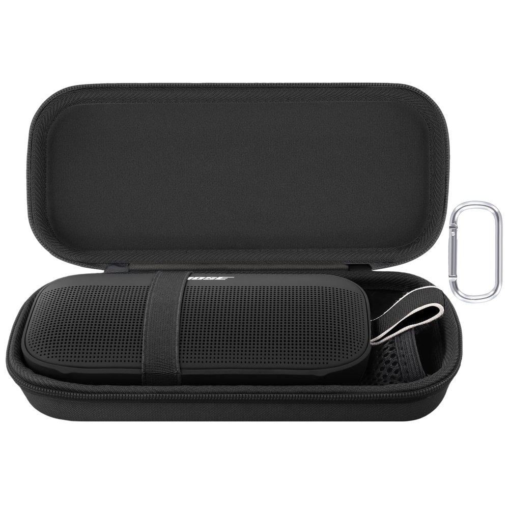 Aenllosi Hard Carrying Case Replacement for Bose New SoundLink Flex 2nd Gen/Bose SoundLink Flex Bluetooth Portable Speaker (Black)