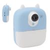 Print Digital Camera Front and Back Lens ABS Silicone Selfie Camera Toy 6 Filter Effects 1080P with Home Music (Blue) view 1