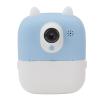 Print Digital Camera Front and Back Lens ABS Silicone Selfie Camera Toy 6 Filter Effects 1080P with Home Music (Blue) view 3