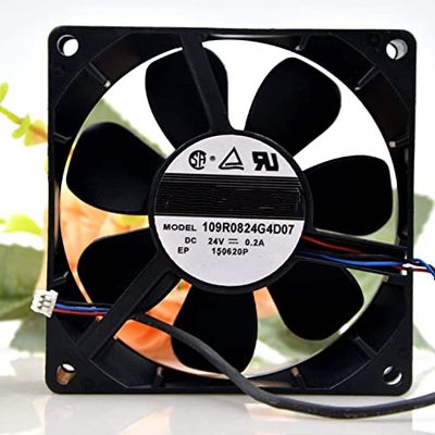 109R0824G4D07 Fan 24V 0.2A 80mm80mm25mm Inverter Cooling Fan