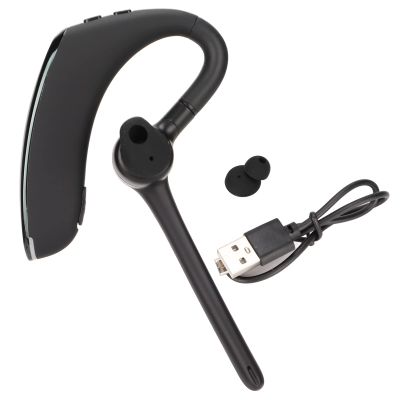 Single Ear Hanging Headphones, Bluetooth Headphones F910 Wrap Around Earphones Bluetooth 5.0 Single Ear Business Headphones with Noise Cancelling Microphone, for Sports