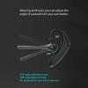 Single Ear Hanging Headphones, Bluetooth Headphones F910 Wrap Around Earphones Bluetooth 5.0 Single Ear Business Headphones with Noise Cancelling Microphone, for Sports view 3