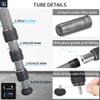 Carbon Fiber Tripod INNOREL KT324C Without Head Professional Portable Compact Travel Tripod for Digital DSLR Camera Heavy Duty Stand Support 1.28in/32.5mm Tube Max Load 55lbs/25kg with Center Column view 4